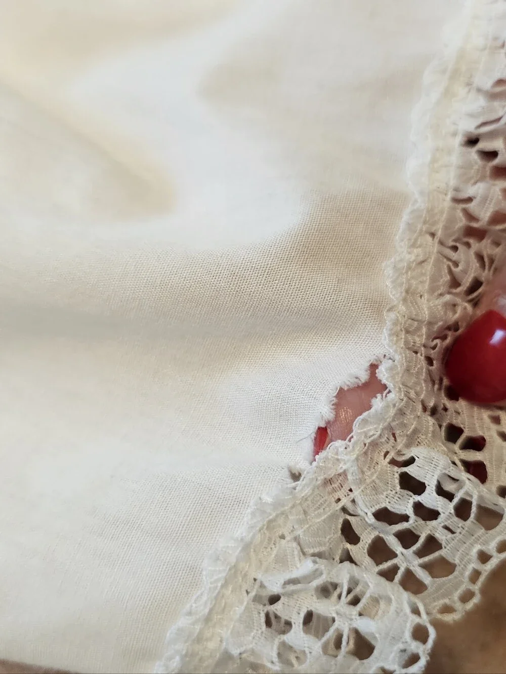 Antique Victorian Baby Christening Gown Dress White Cotton Pintuck Lace Baptism